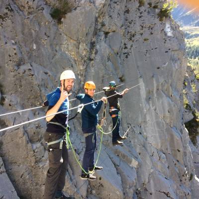stag group doing the via ferrata with Undiscovered Mountains (5 of 7).jpg